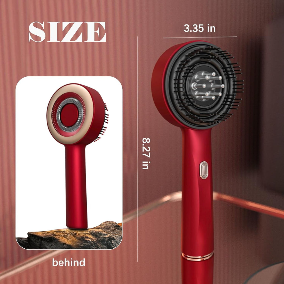 Scalp Massager Brush – Oil Applicator & Hair Growth Tool Relax, Nourish & Stimulate